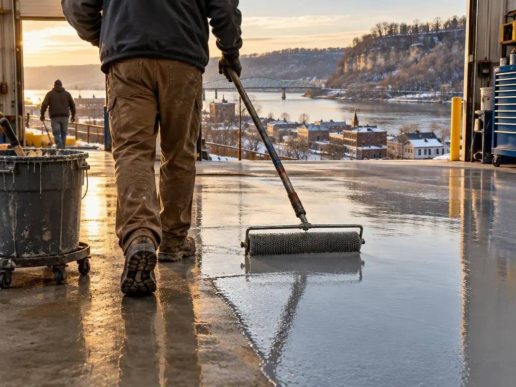 Shop & Commercial Floor Epoxy in Dubuque, IA